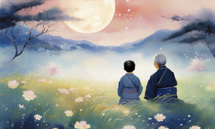 Der Mond im Tautropfen – Eine Japanische Tradition
