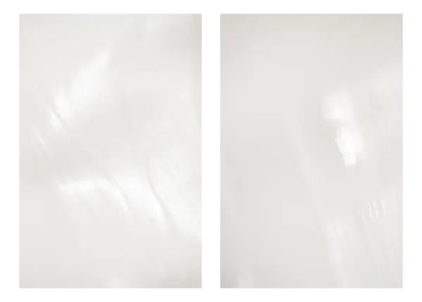 Spur im Weiß – Licht (Diptychon)
