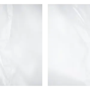 Spur im Weiß – Papier (Diptychon)